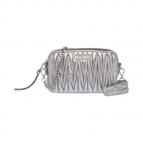 缪缪/Miu Miu 皮革单肩包 5BH118_N88_F0135