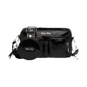 缪缪/Miu Miu 漆皮naplak单肩包 5BH194-2DNT-F0002-V-NOY