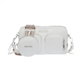 缪缪/Miu Miu 漆皮naplak单肩包 5BH194-2DNT-F0009-V-NOY