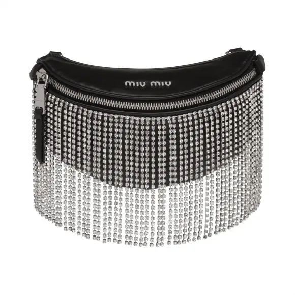 缪缪/Miu Miu 软羊革腰包 5BL010_2B6J_F0002