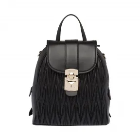 缪缪/Miu Miu 软羊革背包 5BZ026_N88_F0002