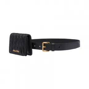 缪缪/Miu Miu 皮革腰包装饰腰带 5CC357_2BR0_F0632