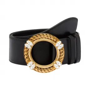 缪缪/Miu Miu 软羊革腰带 5CC384_011_F0002