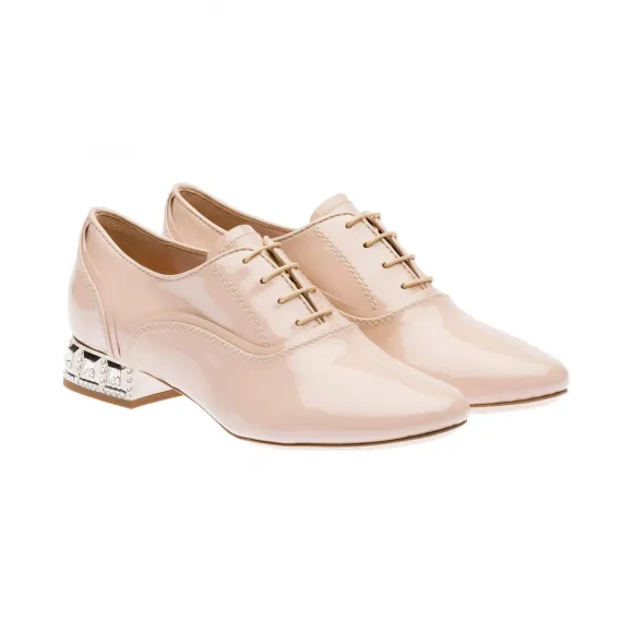 缪缪/Miu Miu 系带靴 5E207A_XW1_F0236