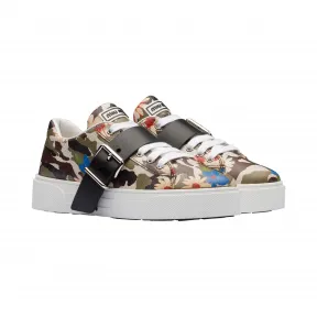 缪缪/Miu Miu 层压皮革运动鞋 5E779C_3L20_F0334