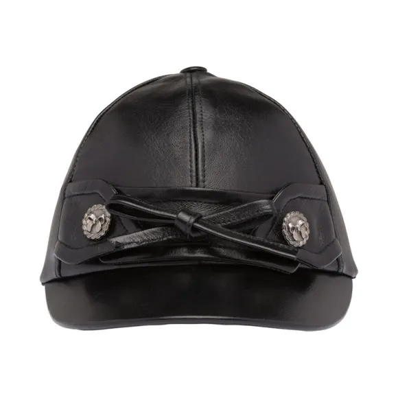 缪缪/Miu Miu 亮泽软羊革帽子 5HC183_1SNT_F0002