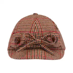 缪缪/Miu Miu 格纹织物帽 5HC183_2BUY_F0011