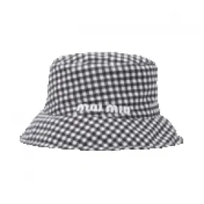 缪缪/Miu Miu 印花罗缎渔夫帽 5HC196-2B4L-F0967