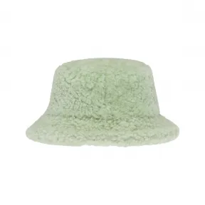 缪缪/Miu Miu 水绿色 羊皮毛渔夫帽 5HC196-2F7T-F0934