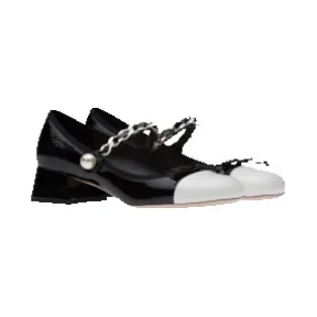 缪缪/Miu Miu NAPLAK 皮革高跟鞋 5I485D-0PO-F0967-F-035