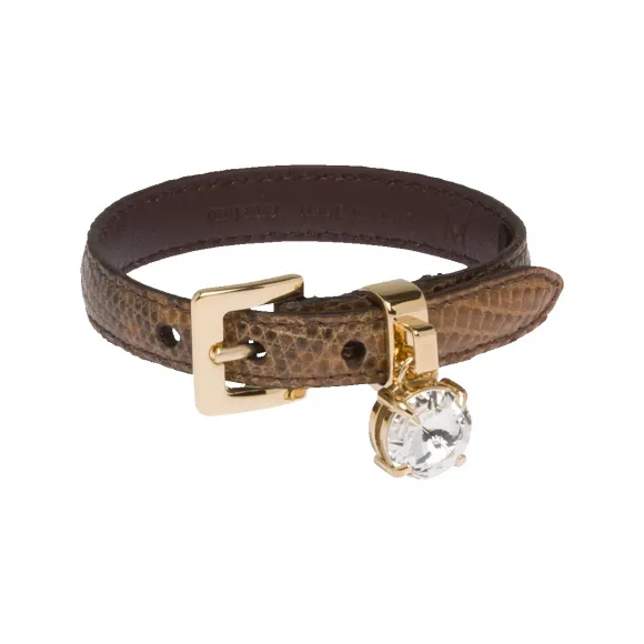 缪缪/Miu Miu 蜥蜴皮手链 5IB066-251-F0594