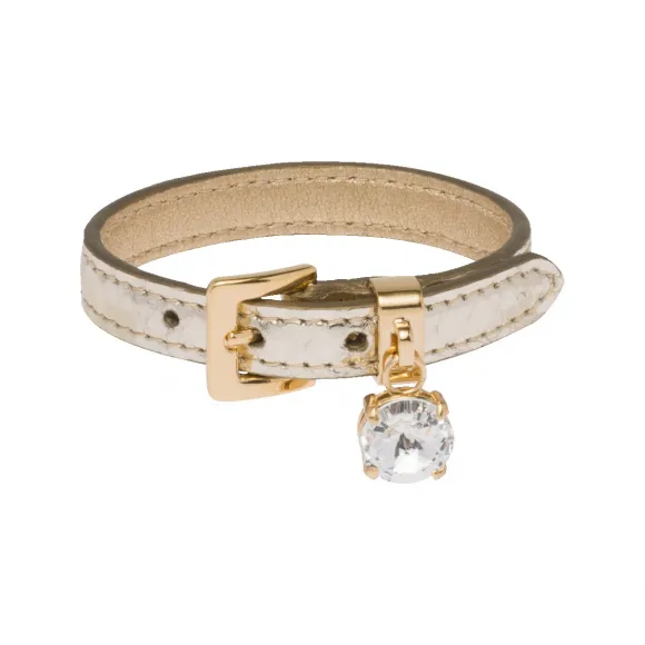 缪缪/Miu Miu 艾尔斯皮革手链 5IB066-2AMP-F0846