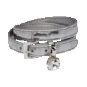 缪缪/Miu Miu 鳄鱼纹皮革手链 5IB366-2B8G-F0135