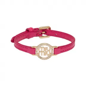 缪缪/Miu Miu 马德拉斯皮革手链 5IB398-2F36-F01BK