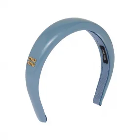 缪缪/Miu Miu 星际蓝 漆皮发箍 5IH025-069-F0637