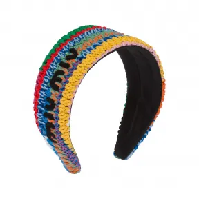 缪缪/Miu Miu 彩色 钩针编织发箍 5IH036-2F46-F0055