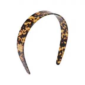 缪缪/Miu Miu 玳瑁色/金色 树脂玻璃发箍 5IH055-2F71-F03GI