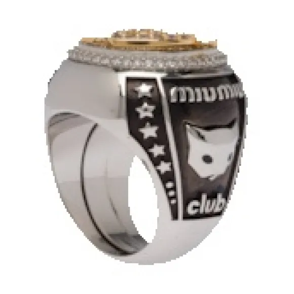 缪缪/Miu Miu Miu Pavé 戒指 5JA085-2DTH-F02NT