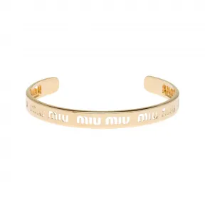 缪缪/Miu Miu 金色 金属手环 5JB412-2F6S-F0056