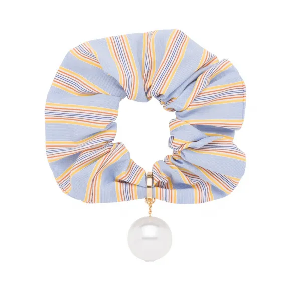 缪缪/Miu 星星印花丝巾 5FF001-2D8C-F068Z