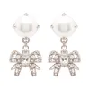 缪缪/Miu Miu Micro Bow Jewels 蝴蝶结装饰耳环 5JO559_2D4Z_F0QCD