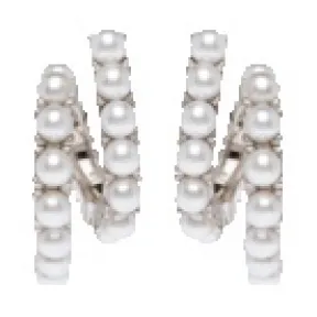 缪缪/Miu Miu 仿珍珠装饰耳环 5JO664-2DNF-F01CD