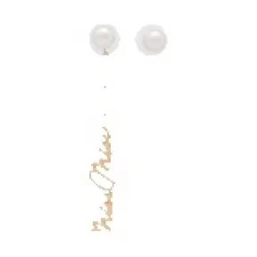 缪缪/Miu Miu 吊坠装饰仿珍珠耳环 5JO799-2F5E-F0SAJ