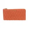 缪缪/Miu Miu  橙色 羊皮 钱包 5M1183-N88-F0S73