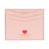 缪缪/Miu Miu Love标识皮革卡片夹 5MC002_2BC3_F0615