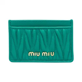 缪缪/Miu Miu 皮革卡片夹 5MC208_N88_F0MYE