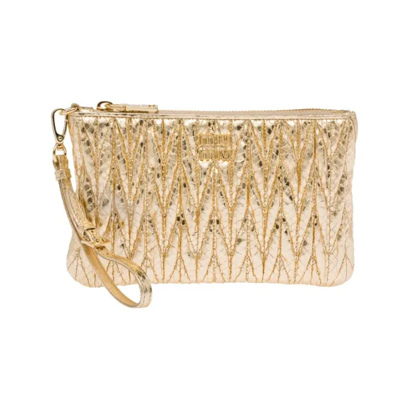 缪缪/Miu Miu 艾尔斯皮革小包 5NH014-2BNI-F0522