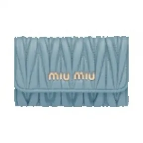 缪缪/Miu Miu 马特拉斯皮革钥匙包 5PG222-N88-F0012