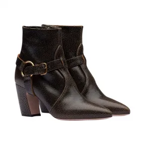 缪缪/Miu Miu 麂皮短靴 5T767C_3L2A_F0192