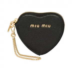 缪缪/Miu Miu 皮革钥匙扣 5TL358_2B6L_F0002