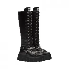 缪缪/Miu Miu 皮革长靴 5W577D-7V6-F0002-F-M070