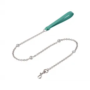 缪缪/Miu Miu 绿玉色 皮革牵引绳 5YG011-2DQ9-F0194