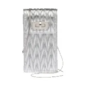 缪缪/Miu Miu Shine 绗缝手机壳 5ZT033-2DNV-F0118