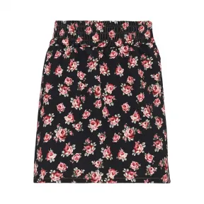 缪缪/Miu Miu 玫瑰印花牛仔半身裙 GWD166_1UT9_F0002