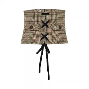 缪缪/Miu Miu 威尔士亲王格纹上衣 MCX291_1CJG_F0005