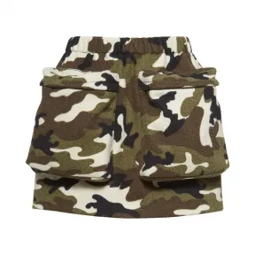 缪缪/Miu Miu 迷彩织物半身裙 MG1317_1T13_F0161