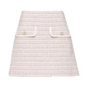 缪缪/Miu Miu 格纹迷你裙 MG1645-6J1-F0E18
