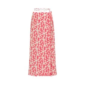 缪缪/Miu Miu 马罗坎平纹绉长款半身裙 MG1751-10MA-F0J3D