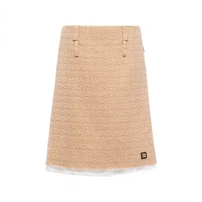 缪缪/Miu Miu 斜纹软呢裙 MG1842-11GT-F0040