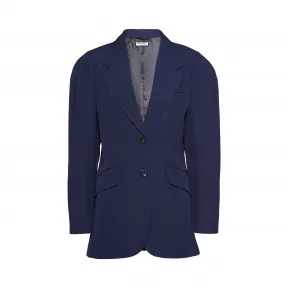 缪缪/Miu 丝质羊绒套头毛衣 MML293-1VWH-F0008