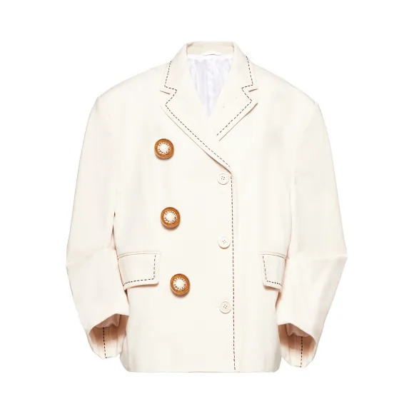 缪缪/Miu 草编材质宽檐帽 5HC135-P1T-F0I55