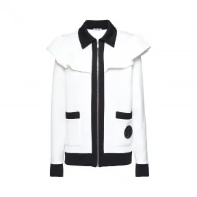 缪缪/Miu Miu 双色棉质外套 MJL653_1UE1_F0009