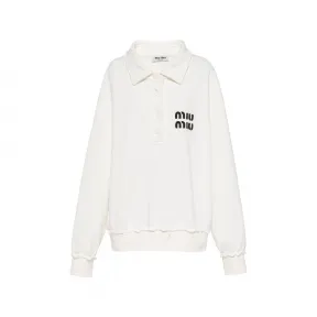 缪缪/Miu Miu 棉质马球运动衫 MJL914-12MI-F0009