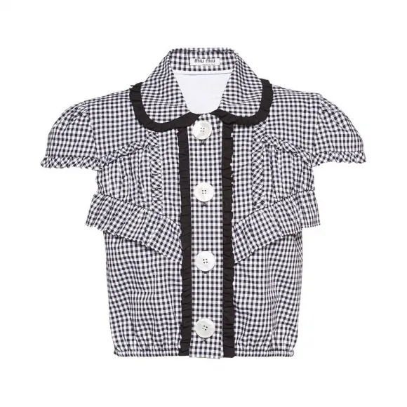 缪缪/Miu 皮革厚底凉鞋 5XZ444-3L81-F00C1-F-125