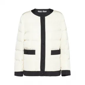 缪缪/Miu Miu 尼龙羽绒外套 ML566_1AX2_F0235