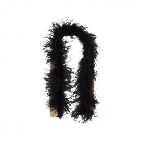 缪缪/Miu Miu 雪白色 羽毛装饰羊绒围巾 MMZ348-12KY-F0627